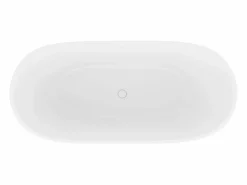 Bañera independiente blanca - 360 L - Acrílico - 190 x 89 x 72 cm - BORAZA^Shower & Design Best