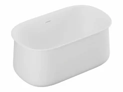 Bañera isla blanca mate - 130 x 74 x 60 cm - 195 L - CALDRIA^Shower & Design