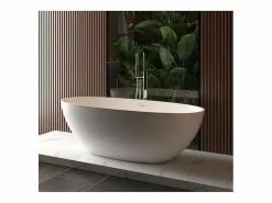 STANO Bañera Exenta|Bañera moderna Solid Surface MALMO exenta 165 cm