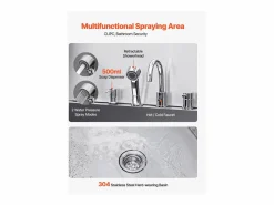 Bañera para Perros SucceBuy, Animales de Compañía Acero Inoxidable 155 cm, Rampita de Puerta Derecha Plateado New