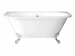 Bañera retro exenta con patas - 154 L - 150 x 74 x 61 cm - Acrílico - SPARUS^Shower & Design Discount