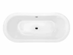 ROGIER & MOTHES Bañera Con Patas|Bañera retro PITTSBURGH con desagüe y sifón incluido 177 cm