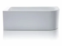 Bañera rinconera acrílica blanca, 240L, 170 x 75 x 58 cm, esquina izquierda, ANIKA^Shower & Design Discount