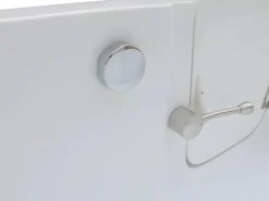 Bañera rinconera con puerta SERVEE - 235L - 170x76x62 cm - ángulo izquierdo - sifón^Shower & Design Outlet