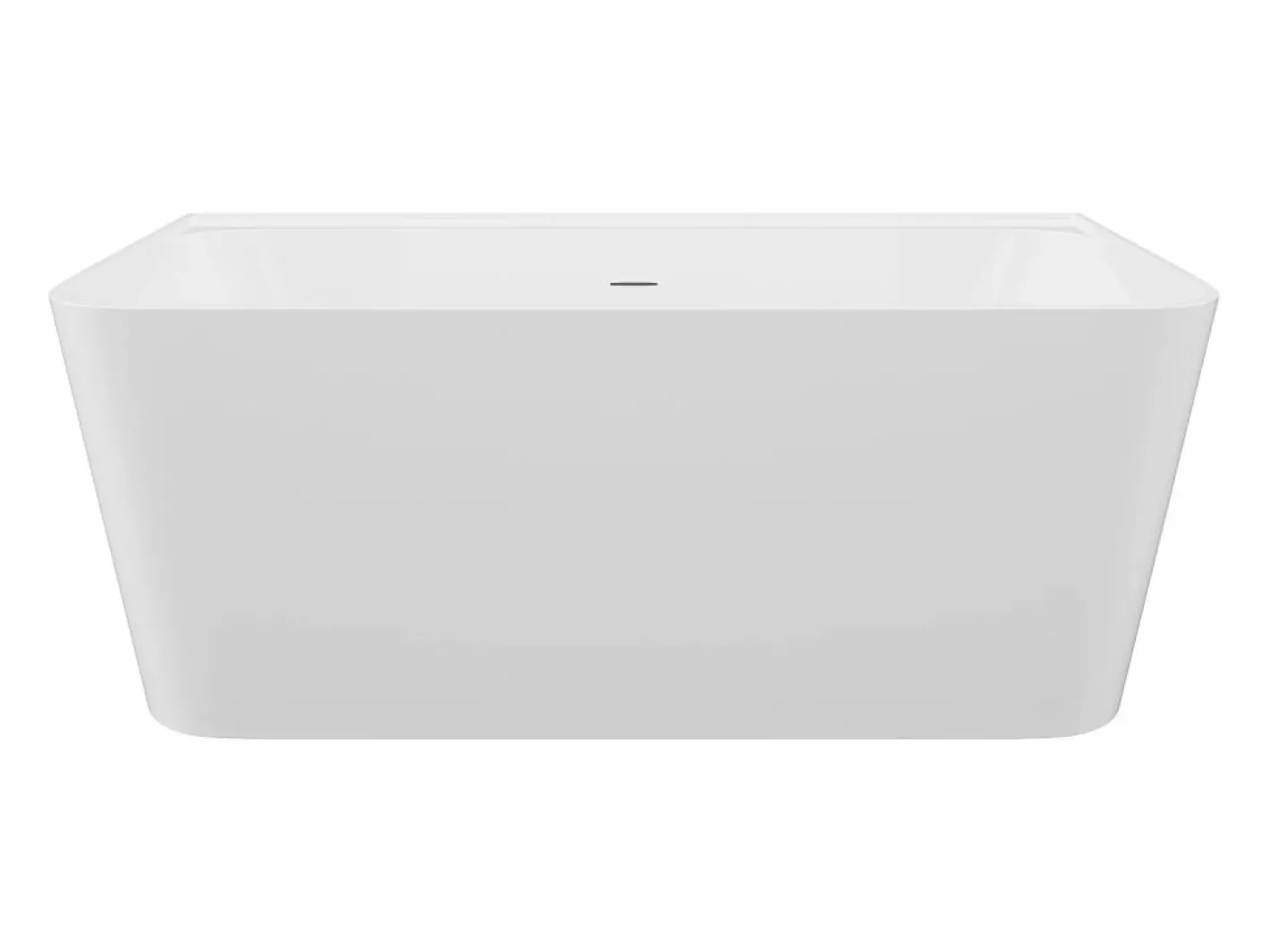 Bañera semi empotrada rectangular - 216L - 150 x 75 x 60 cm - - Acrílico - ATESA^Shower & Design Hot