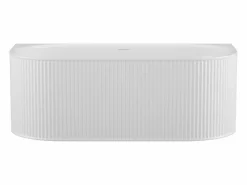 Bañera semicircular - 240L - 170 x 80 x 60 cm - mate - Acrílico - BARBORI^Shower & Design Outlet