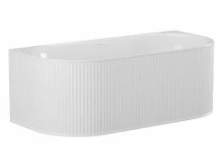 Bañera semicircular - 240L - 170 x 80 x 60 cm - mate - Acrílico - BARBORI^Shower & Design Outlet