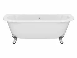 Shower & Design Bañera Con Patas|Bañera Semi Exenta|Bañera semi-isla con patas - 190 L - 170 x 74 x 62 cm - Blanca - Acrílico - SPARUS
