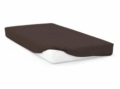 Soleil d'ocre Bajera ajustable de algodón 57 hilos 90x200 cm LISO castaño Marru00f3n Outlet