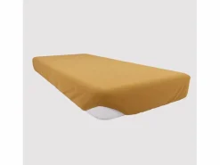 Bajera ajustable de algodón 140x190 cm JERSEY mostaza^Soleil d'ocre Discount