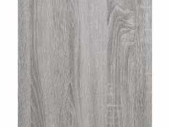 vidaxl Baúl almacenaje madera contrachapada sonoma 70x40x38 cm Gris