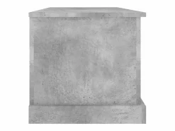 vidaxl Baúl Y Arcón|Baúl almacenaje madera contrachapada hormigón 70x40x38 cm