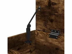 Baúl almacenaje madera contrachapada roble ahumado 84x42x46 cm^vidaxl Discount