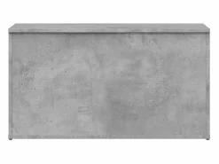 vidaxl Baúl Y Arcón|Baúl almacenaje madera contrachapada hormigón 84x42x46 cm