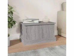 Accesorios De Almacenaje|Baúl almacenaje madera contrachapada sonoma 50x30x28 cm ES666404