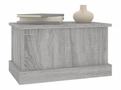 Accesorios De Almacenaje|Baúl almacenaje madera contrachapada sonoma 50x30x28 cm ES666404