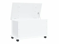 Baúl almacenaje ruedas ALTA madera maciza 73x39,5x43 cm^vidaxl Sale