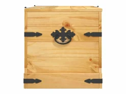 Baúl Y Arcón|Accesorios De Almacenaje|Baúl de almacenaje Corona Range de pino mexicano 91x49,5x47 cm ES676429