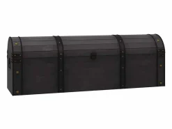 vidaxl Baúl Y Arcón|Accesorios De Almacenaje|Baúl de almacenaje estilo vintage madera maciza 120x30x40 cm