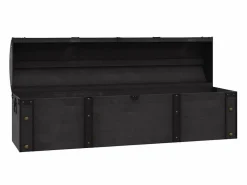 vidaxl Baúl Y Arcón|Accesorios De Almacenaje|Baúl de almacenaje estilo vintage madera maciza 120x30x40 cm