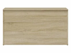 Baúl de almacenaje madera contrachapada color roble 84x42x46cm^vidaxl Discount
