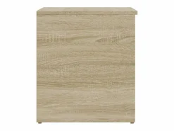 Baúl de almacenaje madera contrachapada color roble 84x42x46cm^vidaxl Discount