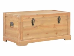 vidaxl Baúl Y Arcón|Baúl de almacenamiento con cojín 80x40x40 cm MDF