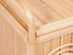 Baúl de almacenamiento de mimbre trenzado, An.91 x P. 48 x Al. 58 cm, Natural, LUMORA^OZAIA New