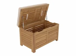 Baúl de jardín en madera de acacia, 63l natural^Sweeek Hot
