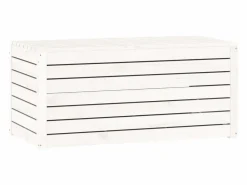 vidaxl Baúl De Jardín|Baúl de jardín madera maciza de pino 101x50,5x46,5 cm