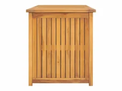 Baúl de jardín madera maciza de teca 175x50x55 cm^vidaxl Outlet