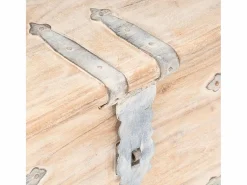 Baúl de madera maciza de acacia 40x40x40 cm^vidaxl Best