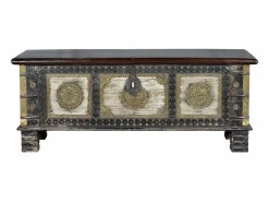 Giner y colomer Baúl Y Arcón|Accesorios De Almacenaje|Baúl en madera de mango y detalles en bronce