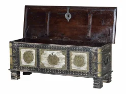 Giner y colomer Baúl Y Arcón|Accesorios De Almacenaje|Baúl en madera de mango y detalles en bronce