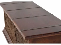 Giner y colomer Baúl Y Arcón|Accesorios De Almacenaje|Baúl madera de mango marron bicolor