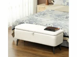ADEC Banco Y Pie De Cama|Banco Y Pie De Cama|Baúl Maison tapizado microfibra 49x110x40 cm
