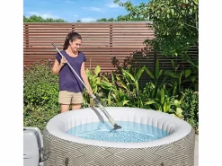 Balai aspirateur électrique Aquascan, batterie rechargeable pour spa et piscine jusqu'a 2 m de diametre^Bestway New
