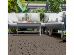 Baldosas de exterior – madera composite WPC, antideslizantes, set de 6 (1.08 m²) – Yoevu^ Online