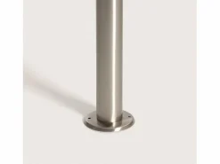 Ledkia Baliza de Pie Exterior Solar LED 1,5W 50cm Acero Inoxidable con Sensor de Movimiento Ashier Plateado Clearance