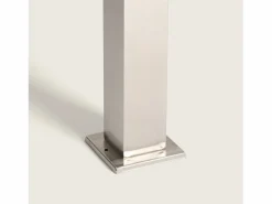 Baliza de Pie Exterior Solar LED 5W 50cm Acero Inoxidable con Sensor de Movimiento Barton Square^Ledkia Outlet