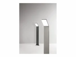 Baliza LED de jardín Path - 12 W, IP65, 1050 lm, 60 cm de altura, 3000 K, aluminio pintado, color claro - Perenz^ Outlet