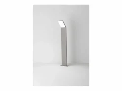 Baliza LED de jardín Path - 12 W, IP65, 1050 lm, 60 cm de altura, 3000 K, aluminio pintado, color claro - Perenz^ Outlet