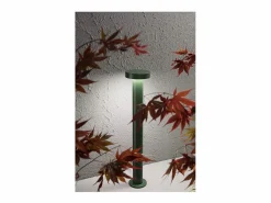 Iluminación Exterior|Baliza LED de jardín tipo taburete, 12 W, IP65, 960 lm, 60 cm de altura, 3000 K, aluminio pintado, color antracita - Perenz