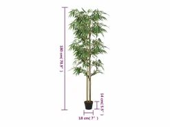 Bambú artificial 1216 hojas 180 cm^ Online
