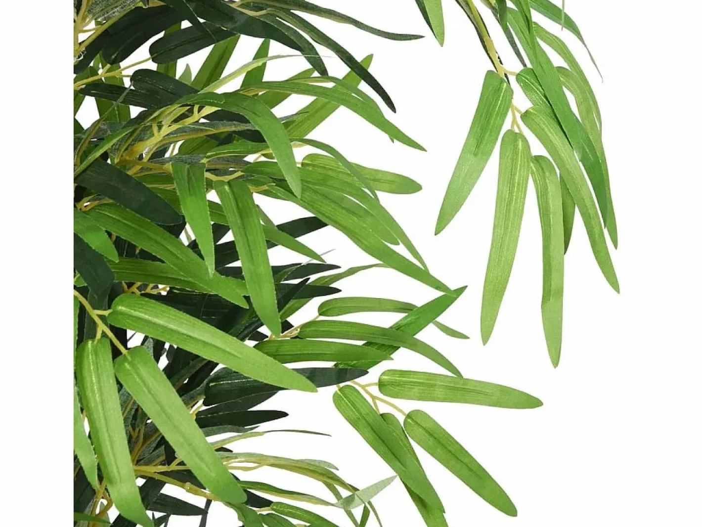Bambú artificial 1095 hojas 150 cm Verde Clearance