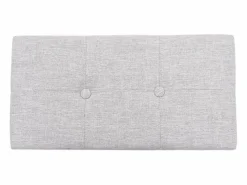 Banco con 2 otomanas de hierba marina gris^vidaxl Discount