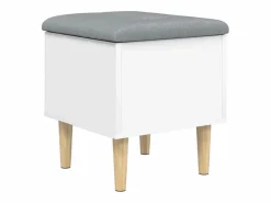 Banco con almacenaje madera de ingeniería 42x42x46 cm^vidaxl Outlet