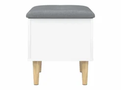 Banco con almacenaje madera de ingeniería 42x42x46 cm^vidaxl Outlet
