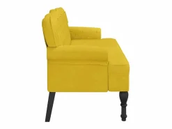 vidaxl Banco Y Pie De Cama|Banco Y Pie De Cama|Banco con respaldo terciopelo 119,5x64,5x75 cm