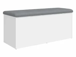 vidaxl Banco Y Pie De Cama|Banco Y Pie De Cama|Banco de almacenaje 102x42x45 cm madera de ingeniería